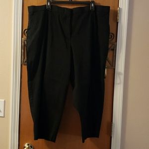 George Capris, Black, Size 24W (B6)